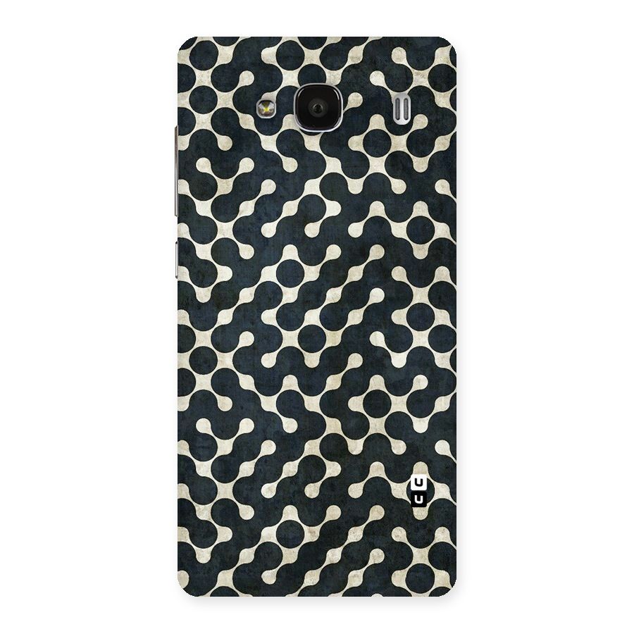 Black Maze Design Back Case for Redmi 2s