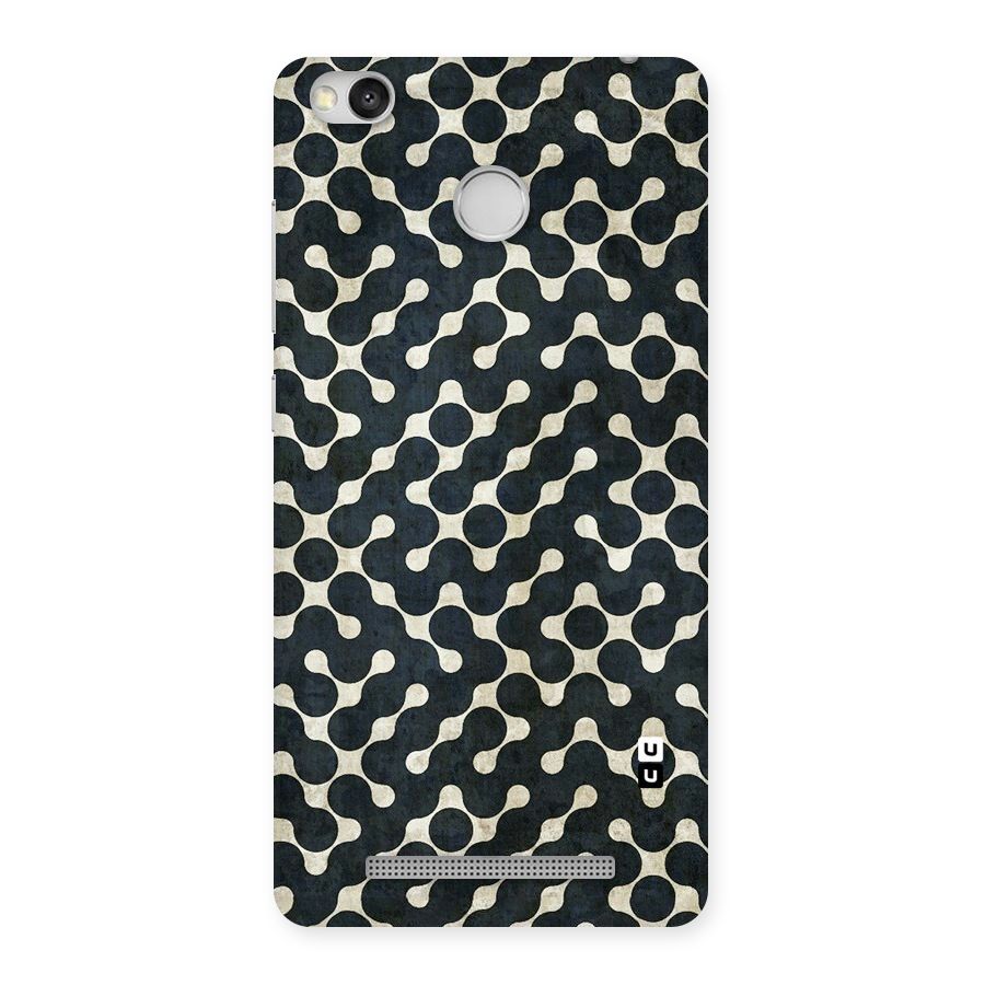 Black Maze Design Back Case for Redmi 3S Prime