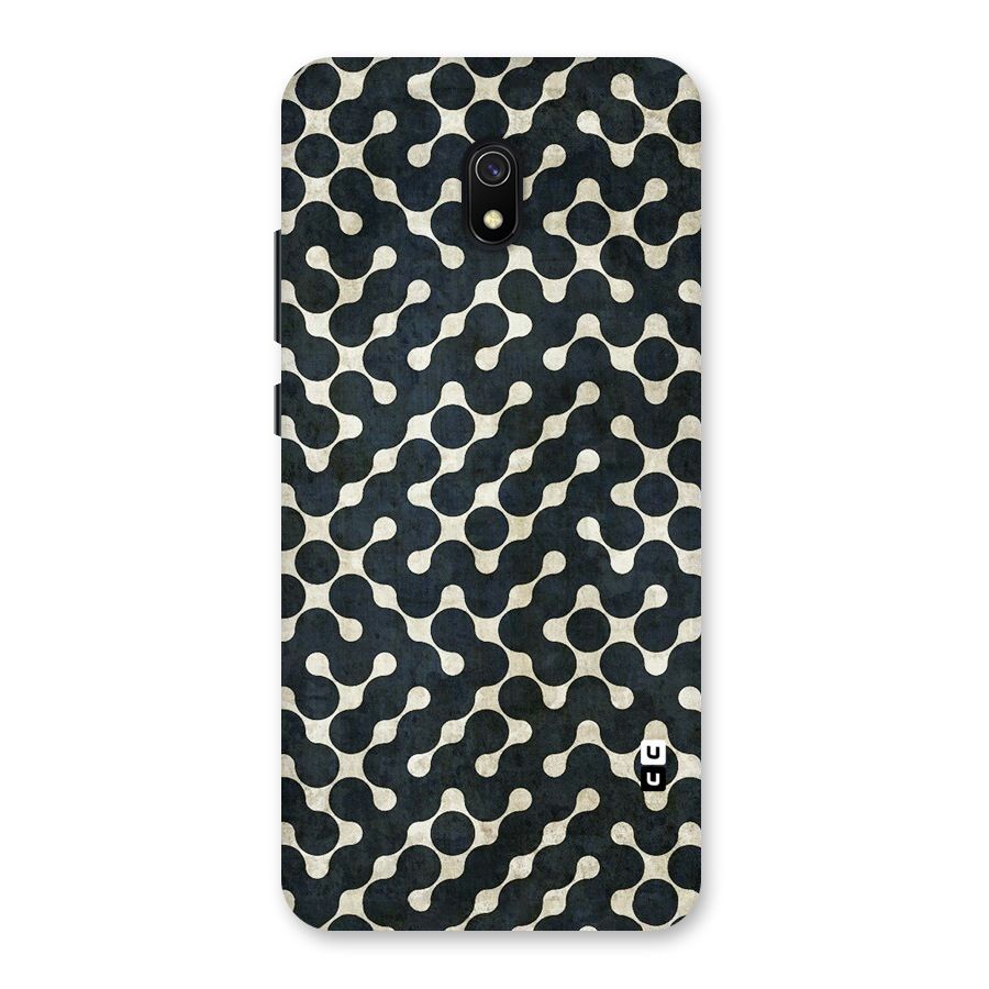 Black Maze Design Back Case for Redmi 8A