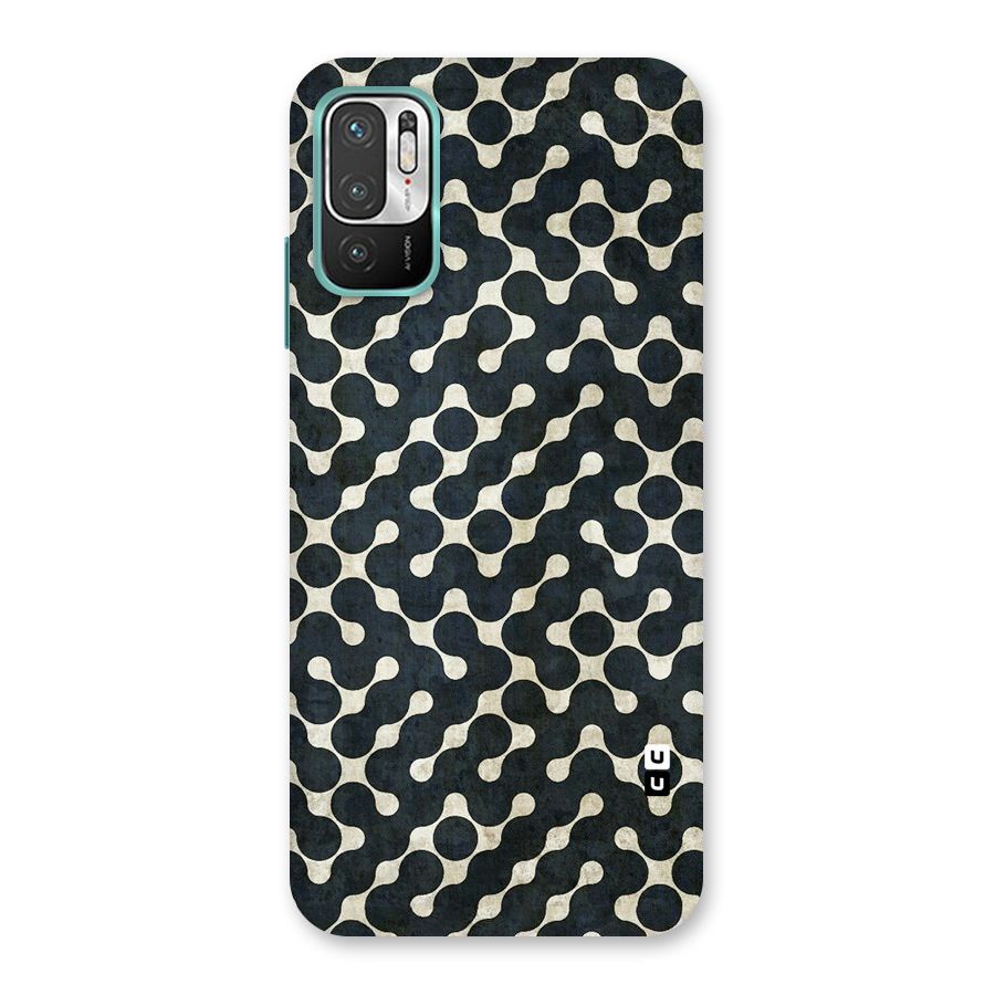 Black Maze Design Back Case for Redmi Note 10T 5G