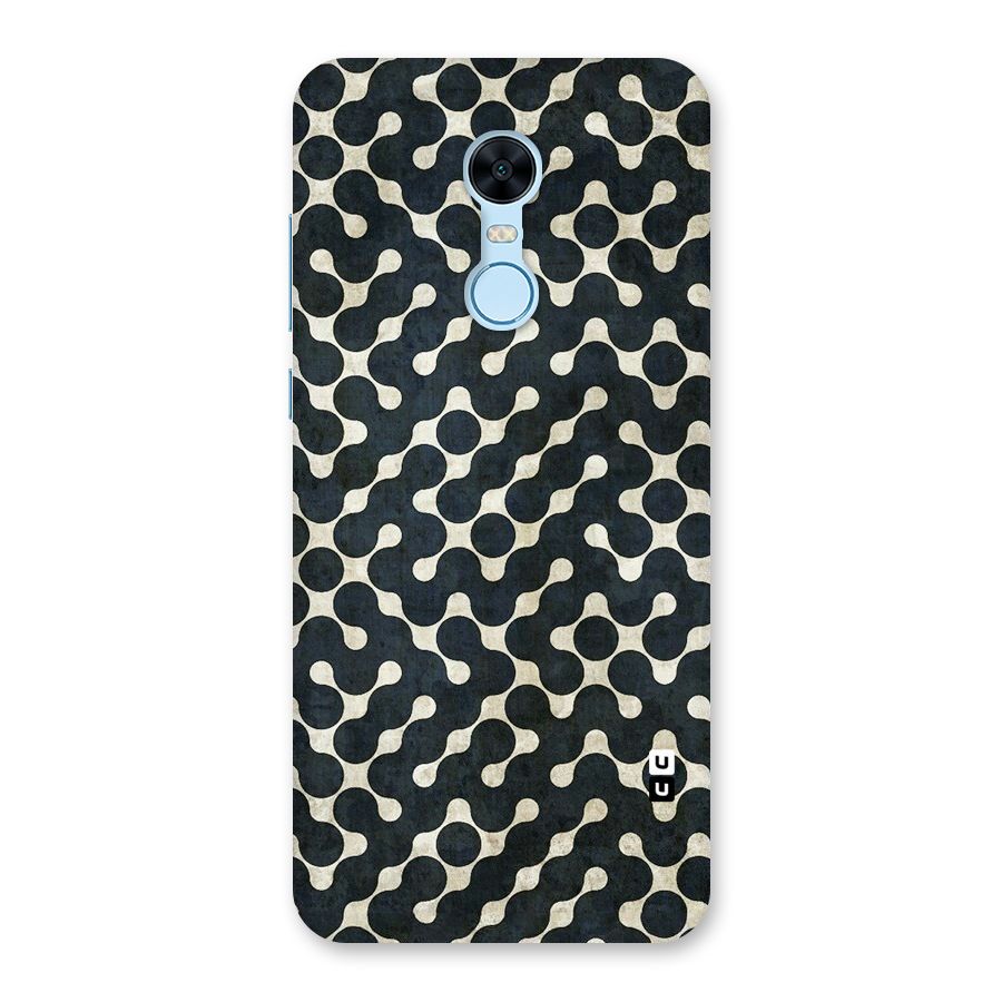 Black Maze Design Back Case for Redmi Note 5