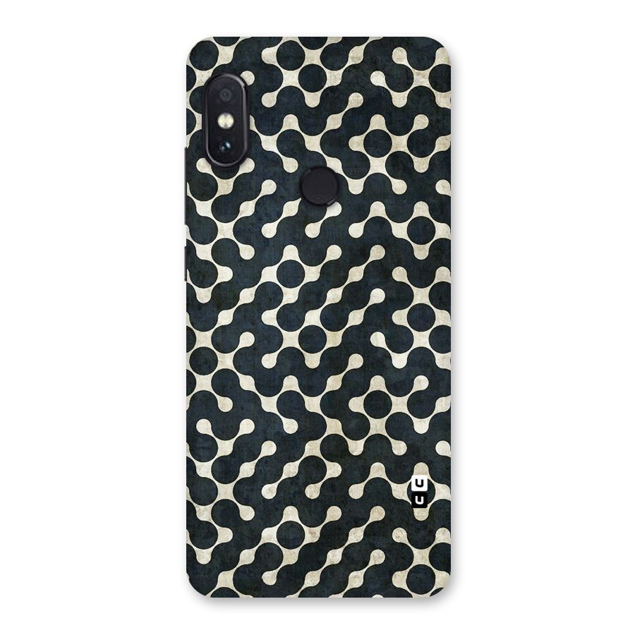 Black Maze Design Back Case for Redmi Note 5 Pro