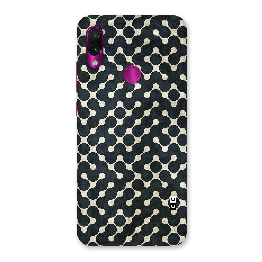 Black Maze Design Back Case for Redmi Note 7 Pro