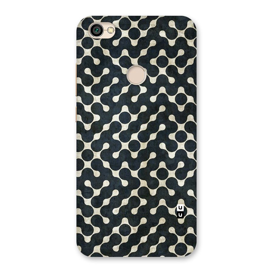 Black Maze Design Back Case for Redmi Y1 2017