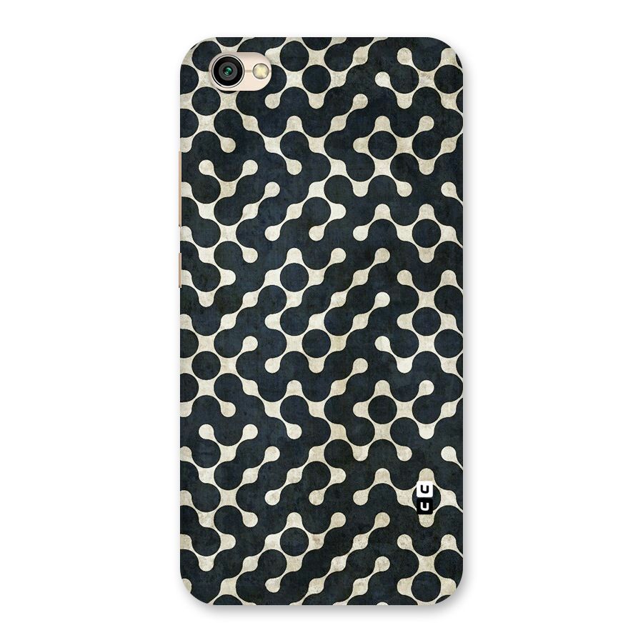 Black Maze Design Back Case for Redmi Y1 Lite