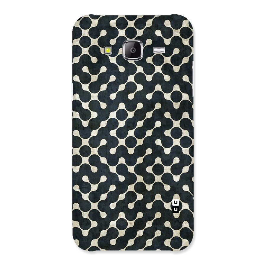 Black Maze Design Back Case for Samsung Galaxy J2 Prime