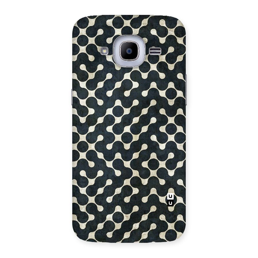 Black Maze Design Back Case for Samsung Galaxy J2 Pro