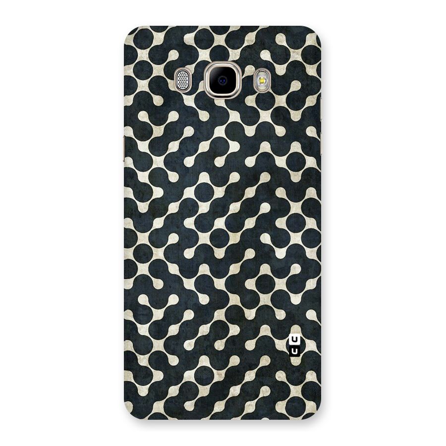 Black Maze Design Back Case for Samsung Galaxy J7 2016