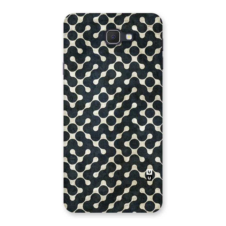 Black Maze Design Back Case for Samsung Galaxy J7 Prime