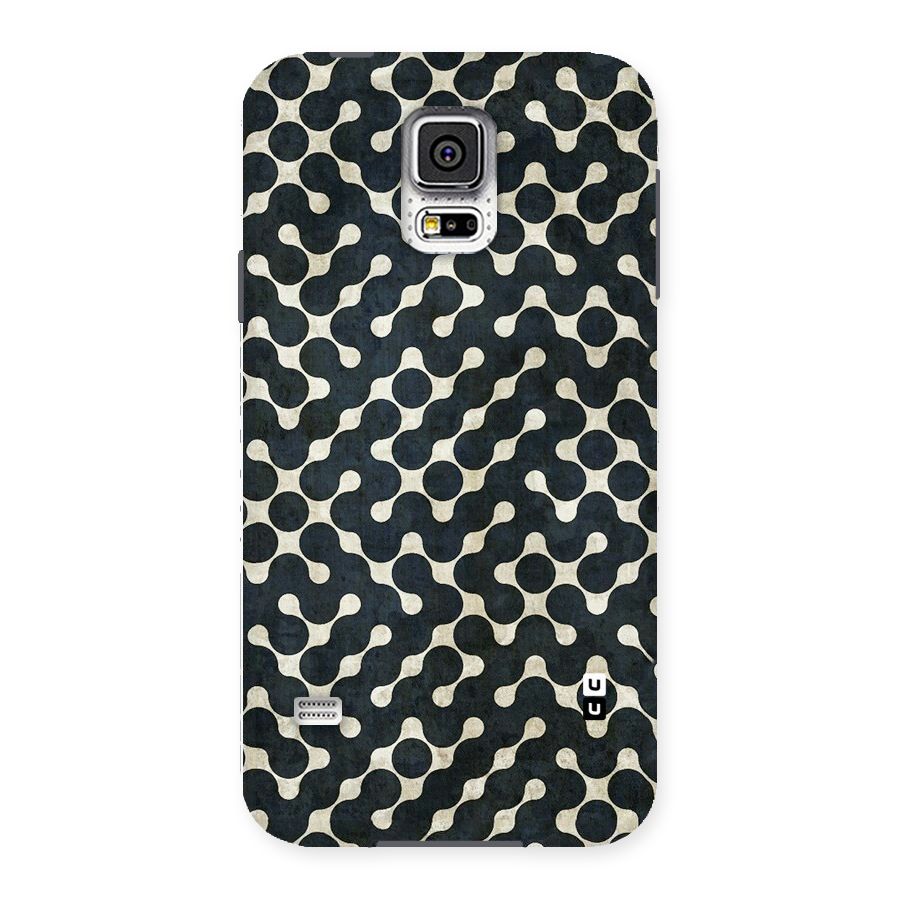 Black Maze Design Back Case for Samsung Galaxy S5