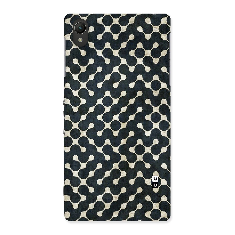 Black Maze Design Back Case for Sony Xperia Z2