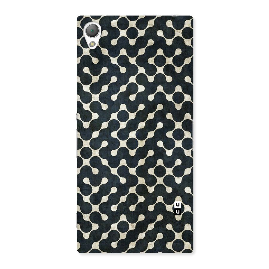 Black Maze Design Back Case for Sony Xperia Z3