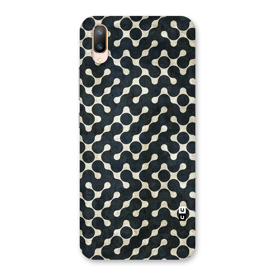 Black Maze Design Back Case for Vivo V11 Pro