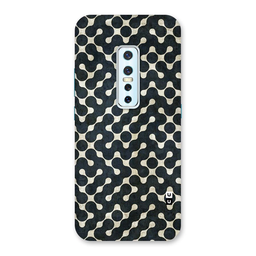 Black Maze Design Back Case for Vivo V17 Pro