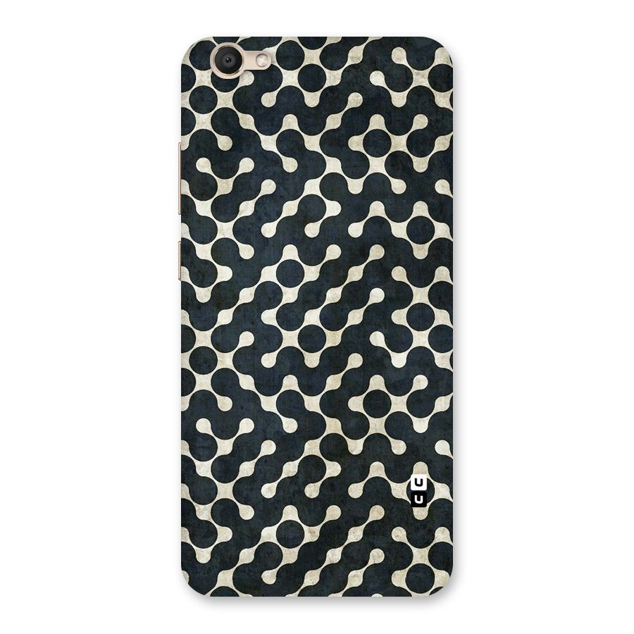 Black Maze Design Back Case for Vivo V5