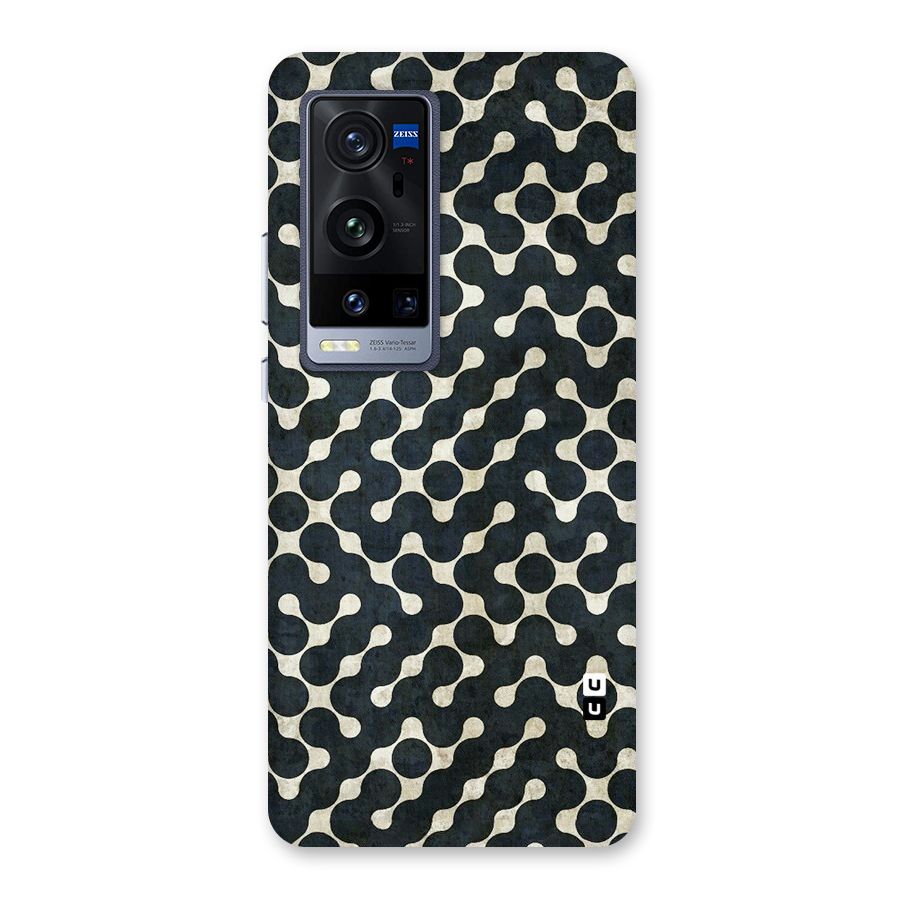Black Maze Design Back Case for Vivo X60 Pro Plus