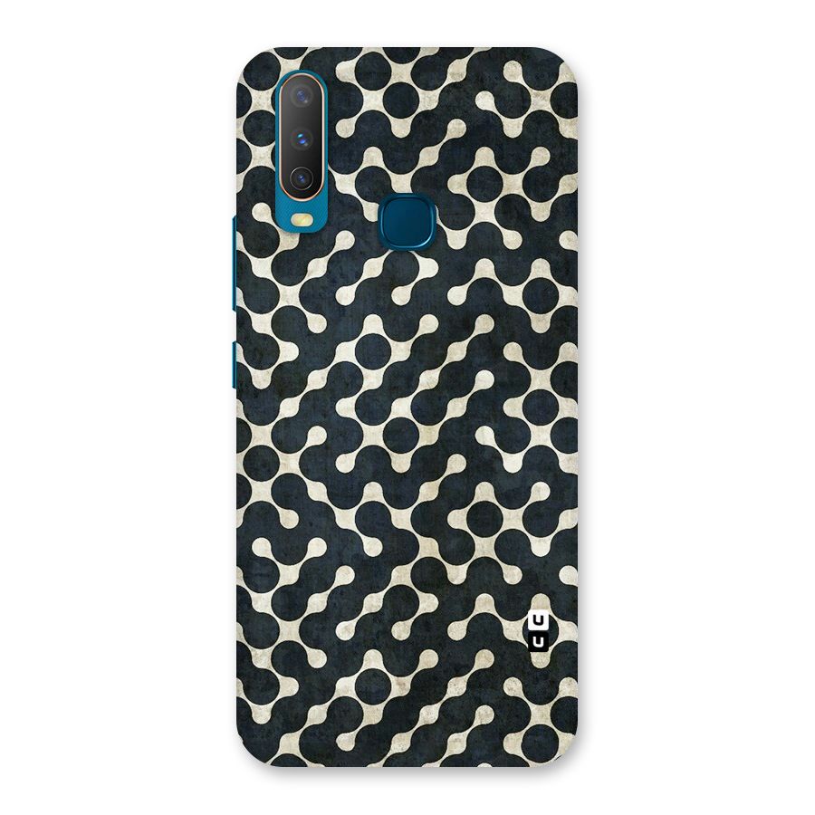 Black Maze Design Back Case for Vivo Y11