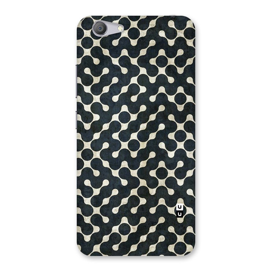 Black Maze Design Back Case for Vivo Y53