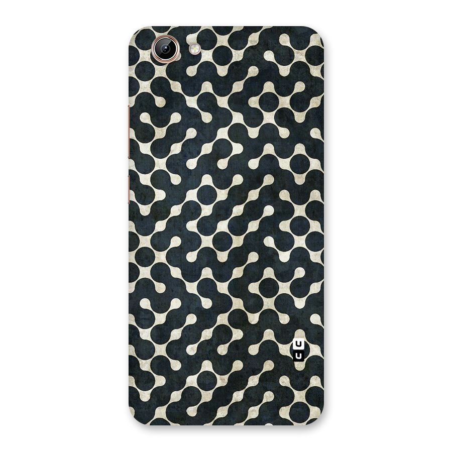 Black Maze Design Back Case for Vivo Y71