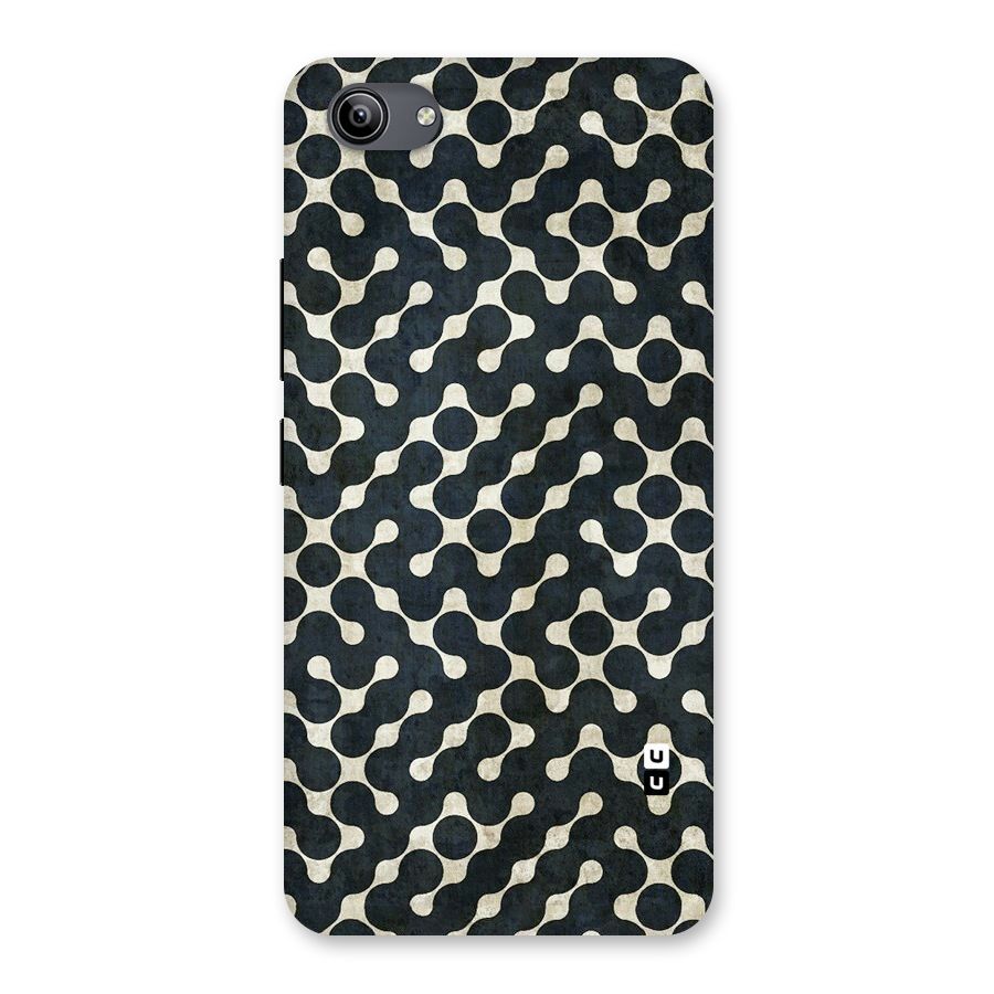 Black Maze Design Back Case for Vivo Y81i