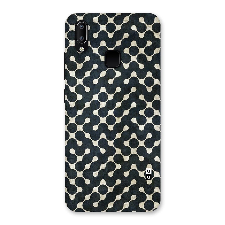 Black Maze Design Back Case for Vivo Y93