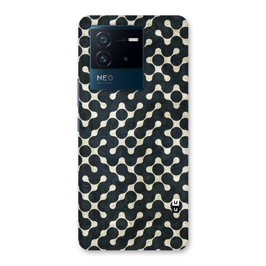 Black Maze Design Back Case for Vivo iQOO Neo 6 5G