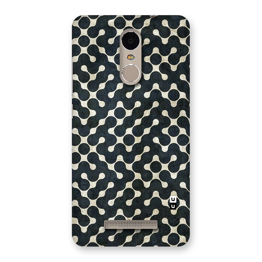 Black Maze Design Back Case for Xiaomi Redmi Note 3