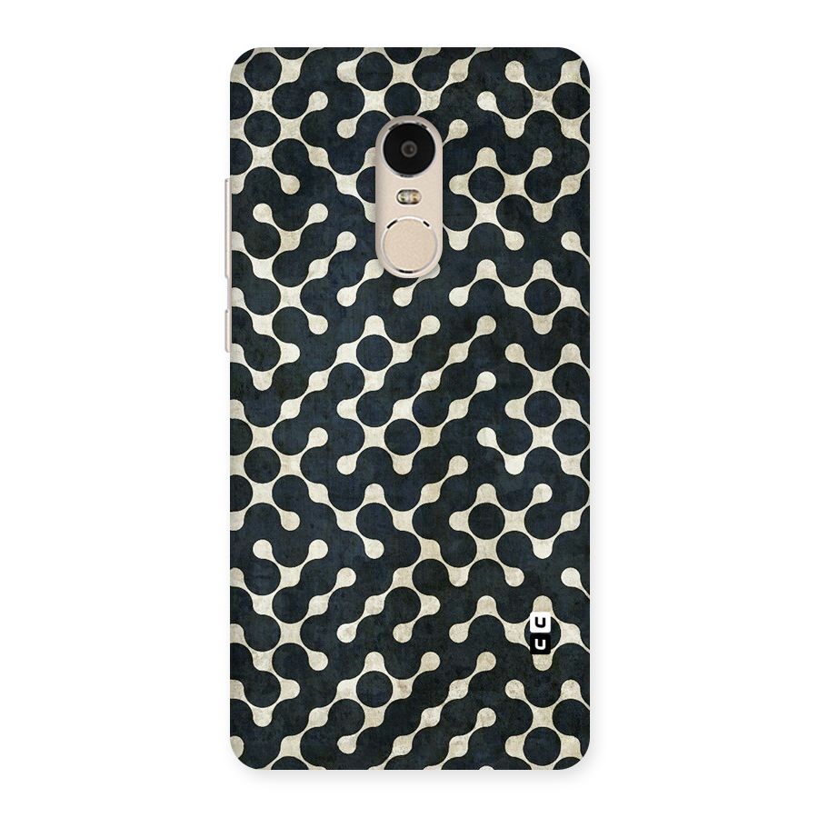 Black Maze Design Back Case for Xiaomi Redmi Note 4