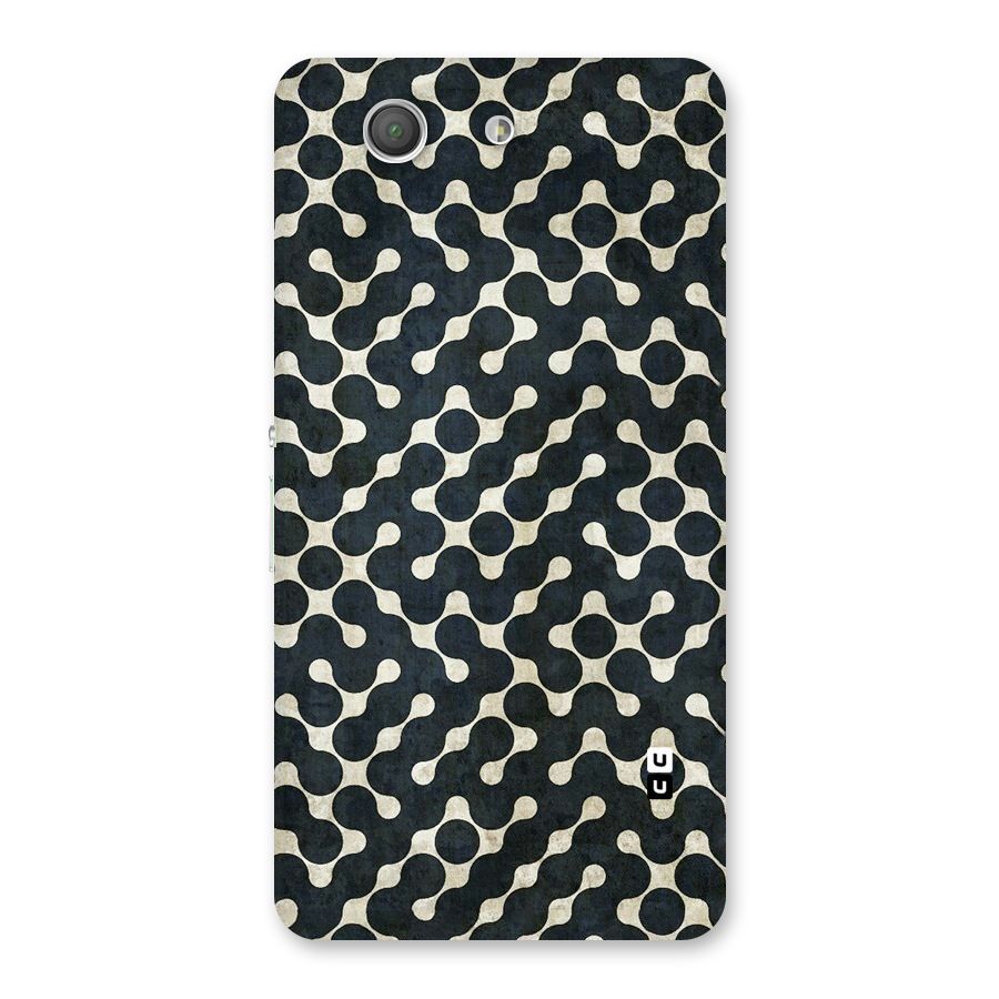 Black Maze Design Back Case for Xperia Z3 Compact