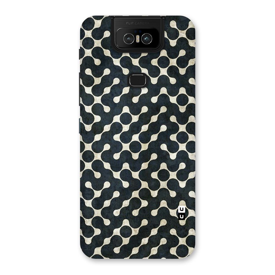 Black Maze Design Back Case for Zenfone 6z