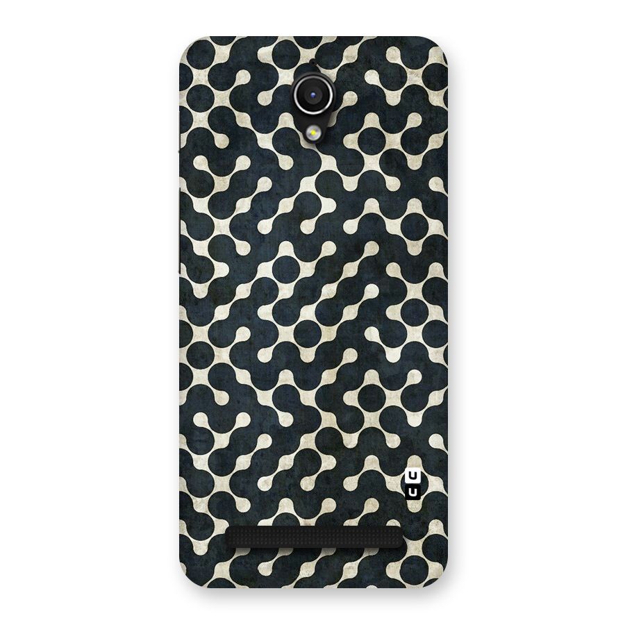 Black Maze Design Back Case for Zenfone Go