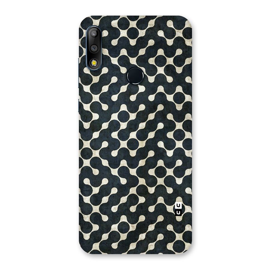 Black Maze Design Back Case for Zenfone Max Pro M2