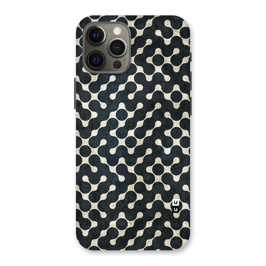 Black Maze Design Back Case for iPhone 12 Pro Max
