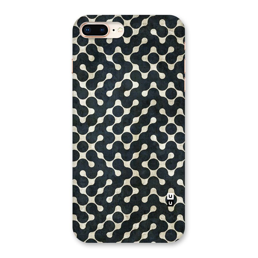 Black Maze Design Back Case for iPhone 8 Plus