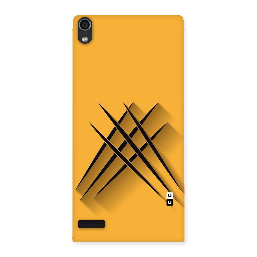 Black Paws Back Case for Ascend P6