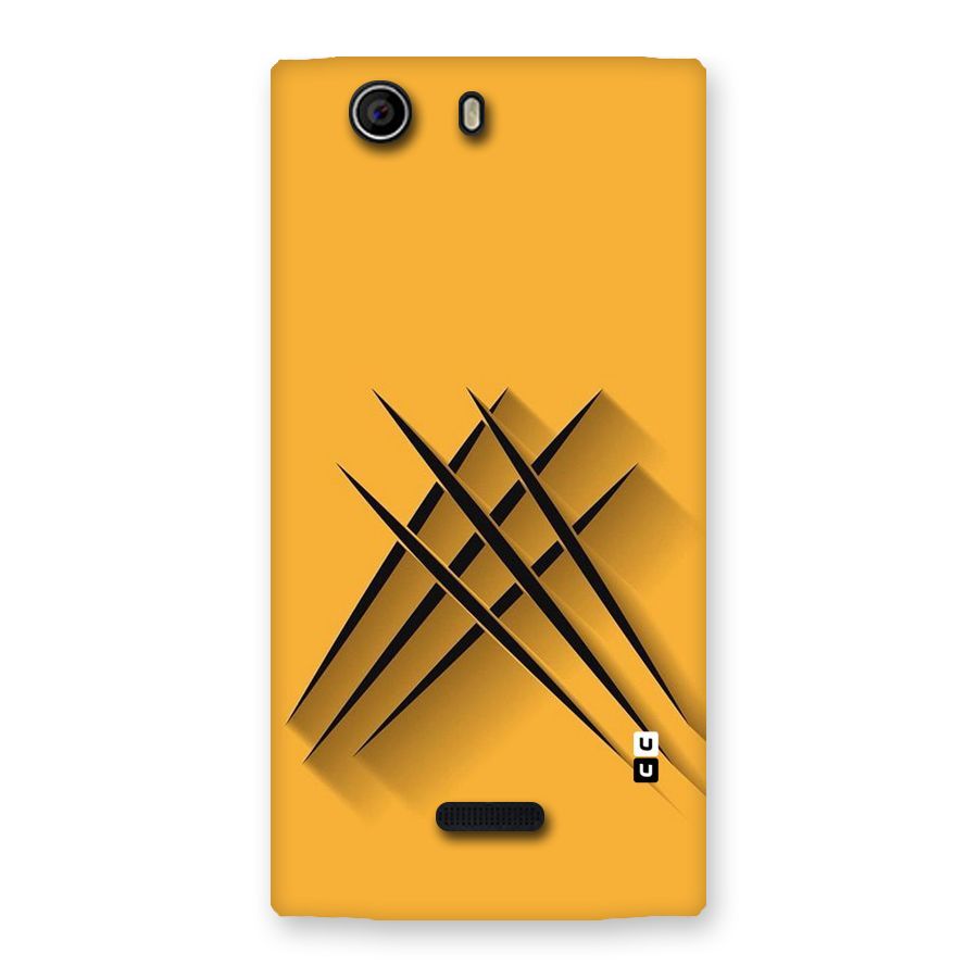 Black Paws Back Case for Canvas Nitro 2 E311