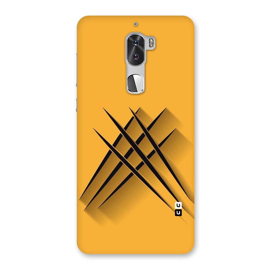 Black Paws Back Case for Coolpad Cool 1