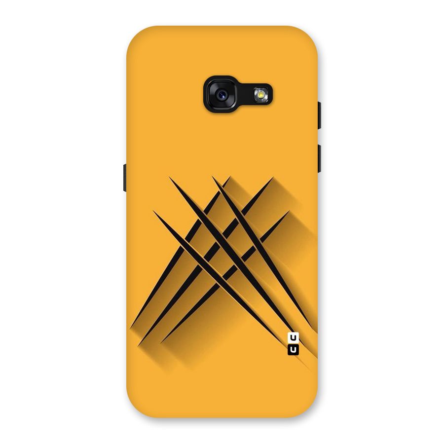 Black Paws Back Case for Galaxy A3 (2017)