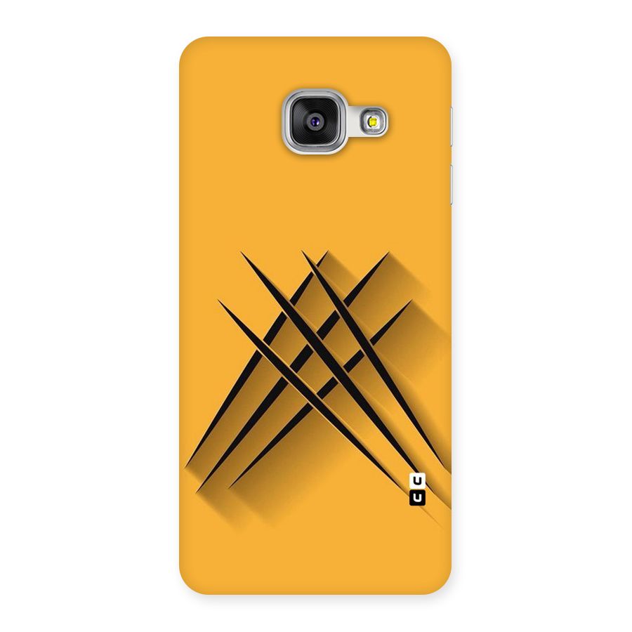 Black Paws Back Case for Galaxy A3 2016