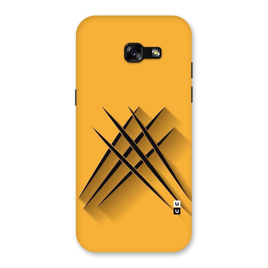 Black Paws Back Case for Galaxy A5 2017