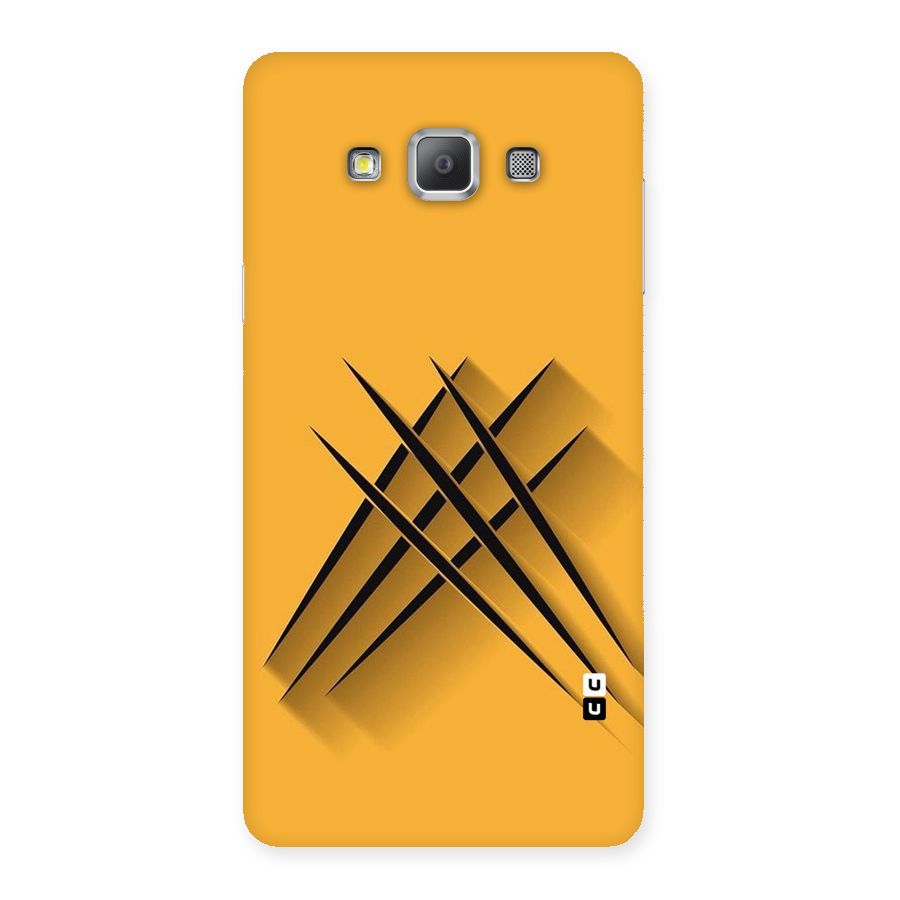 Black Paws Back Case for Galaxy A7