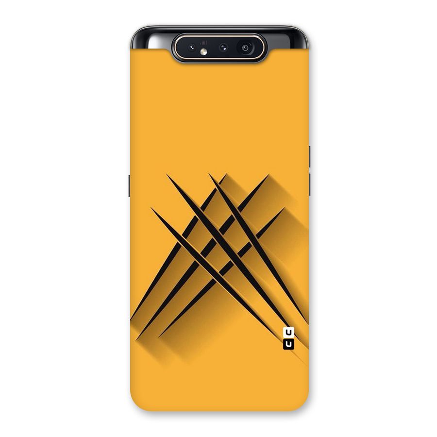 Black Paws Back Case for Galaxy A80