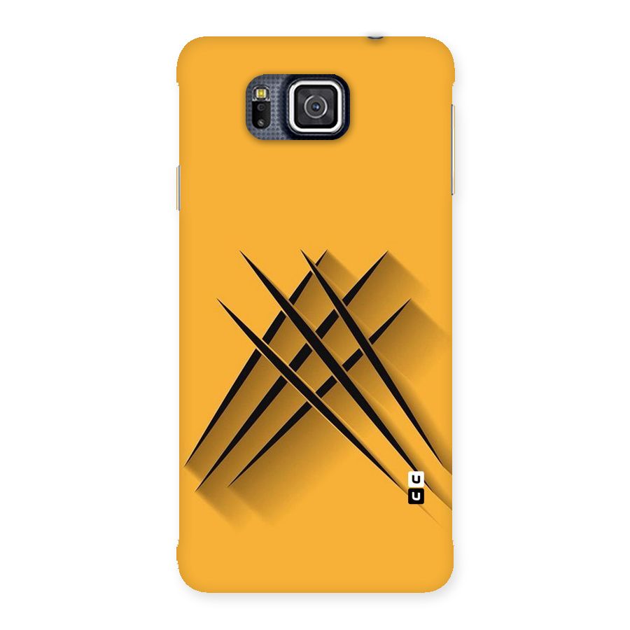 Black Paws Back Case for Galaxy Alpha