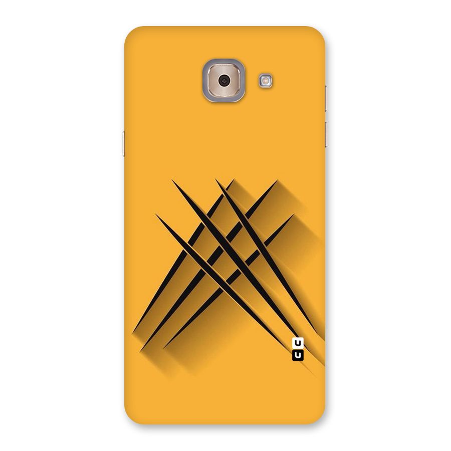 Black Paws Back Case for Galaxy J7 Max
