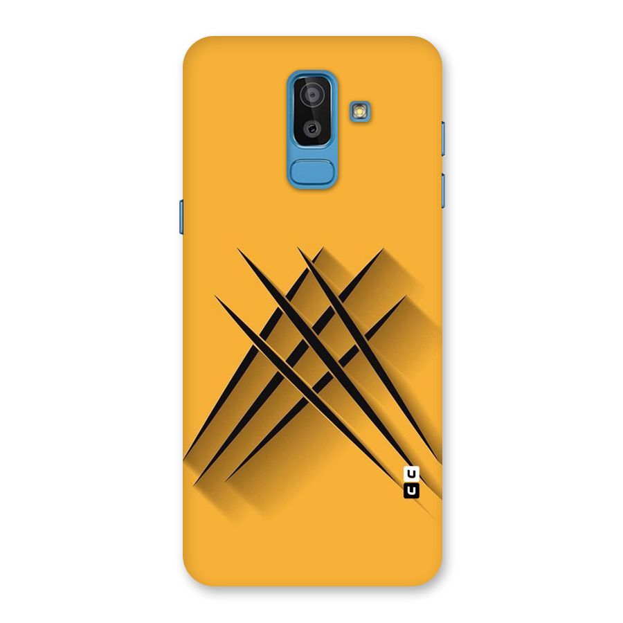 Black Paws Back Case for Galaxy J8