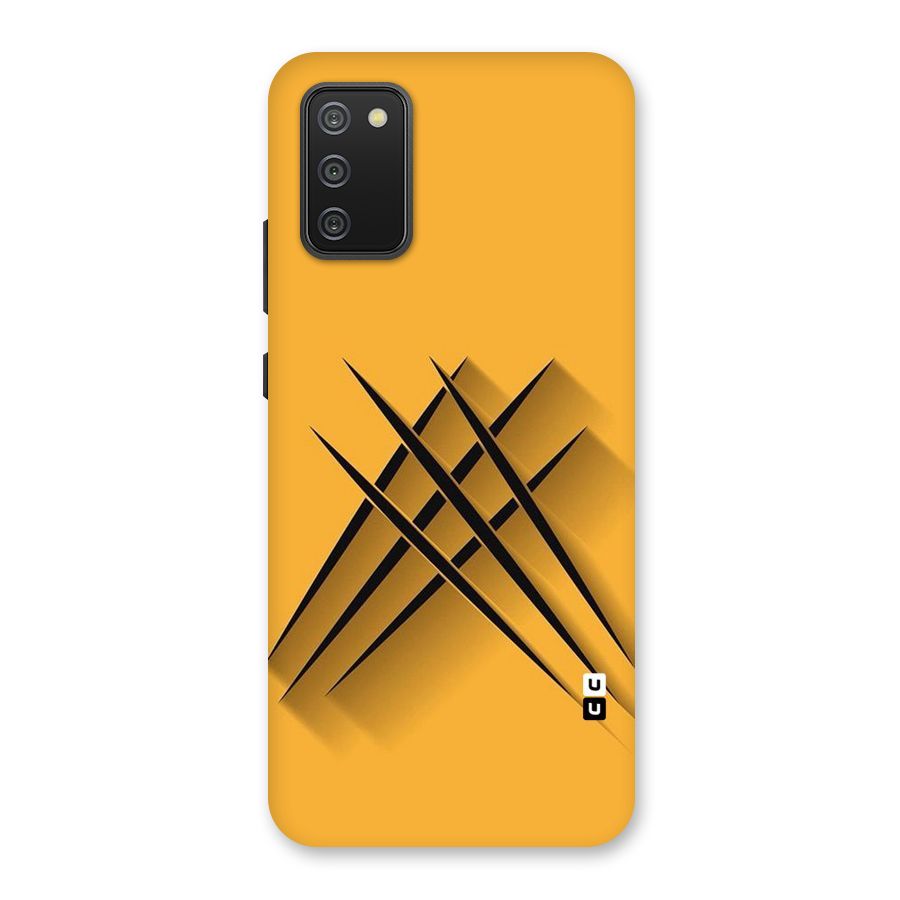 Black Paws Back Case for Galaxy M02s