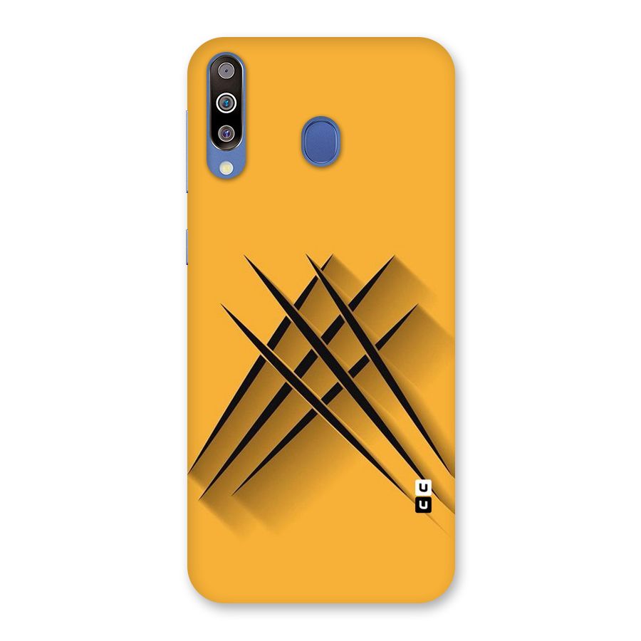 Black Paws Back Case for Galaxy M30
