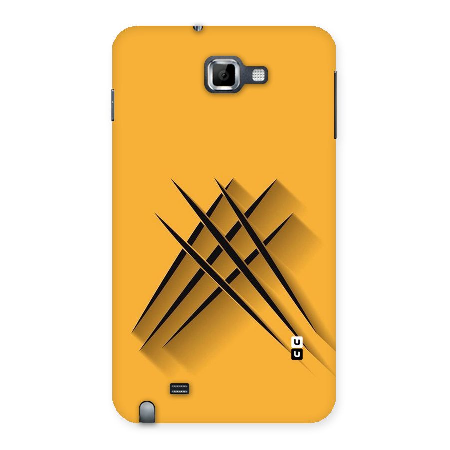 Black Paws Back Case for Galaxy Note