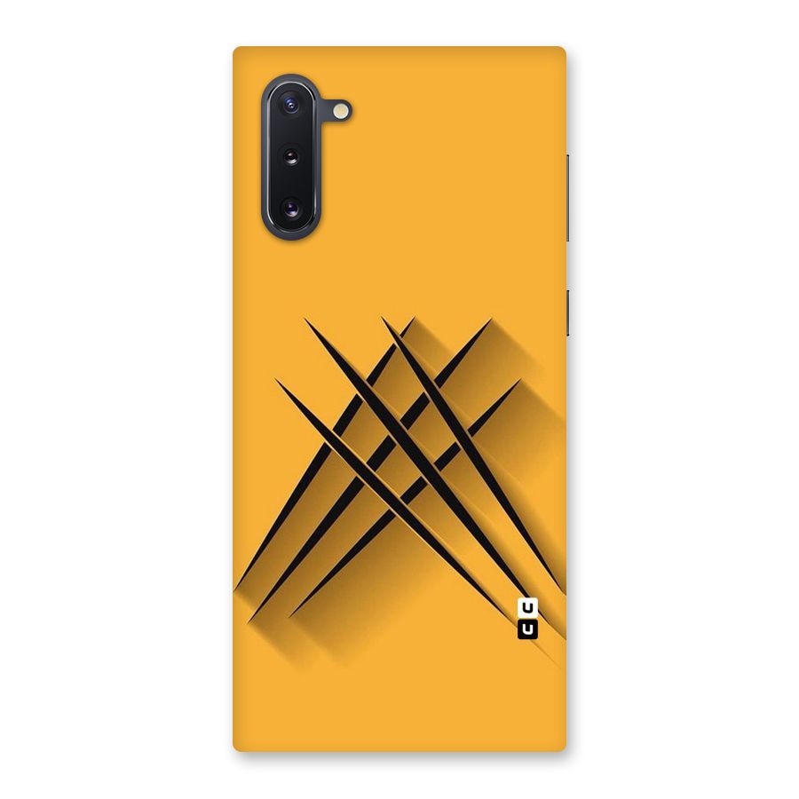 Black Paws Back Case for Galaxy Note 10