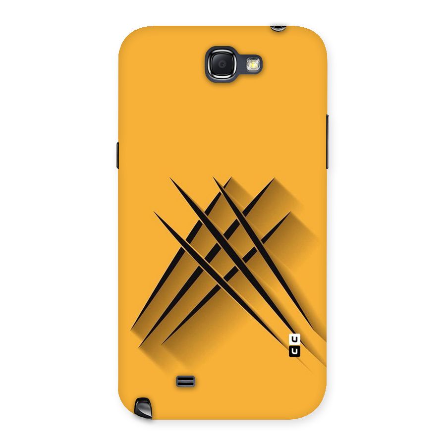 Black Paws Back Case for Galaxy Note 2